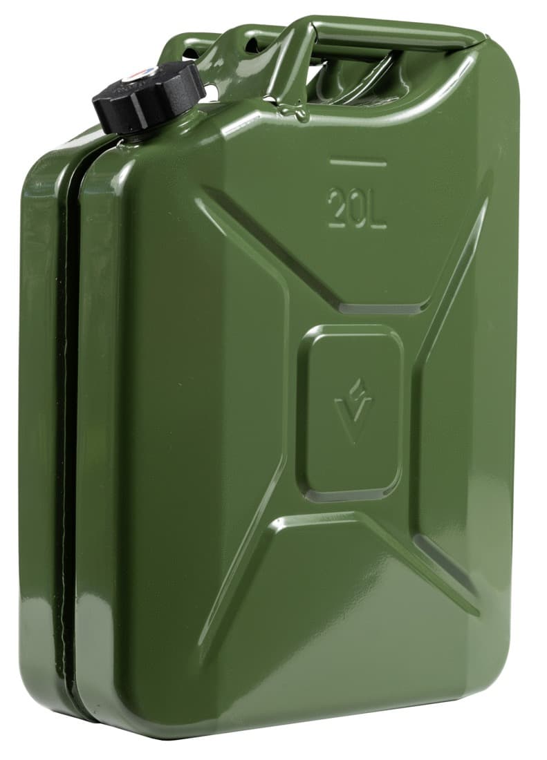 Jerricans à visser métalliques 20 L - 7