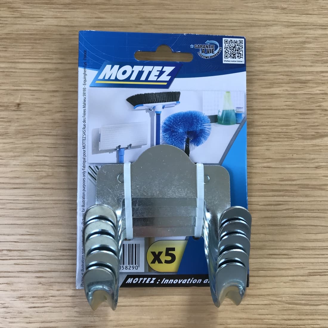 Lot de 5 mini-crochets multi-usage - 4